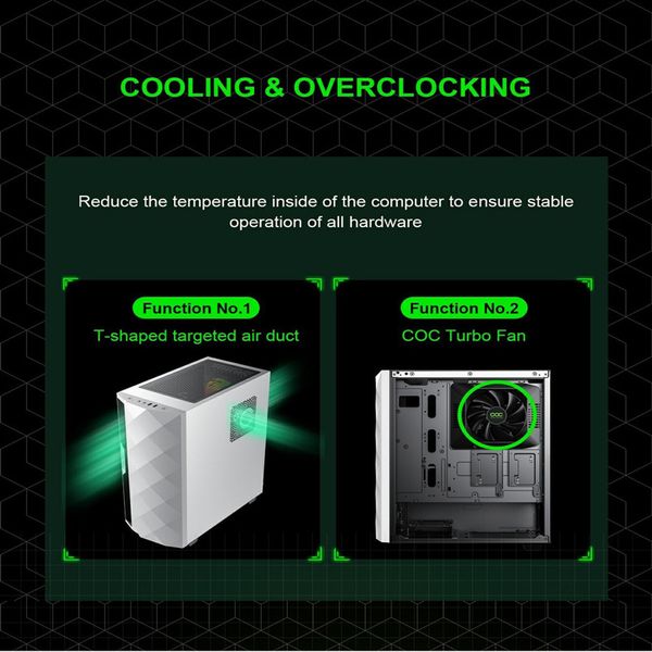 کامپیوتر دسکتاپ گیم مکس مدل Diamond White-GAMING-Animation