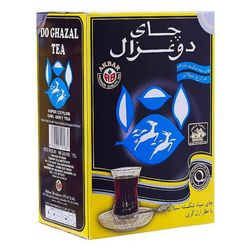 چای سیاه شکسته سیلان دو غزال -  500 گرم 5 بسته