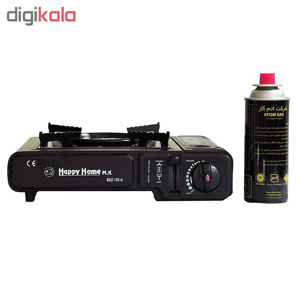 اجاق سفری به همراه کپسول گاز