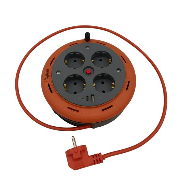 چندراهی برق بیلیون مدل قرقره PHE-05310-F USB-C