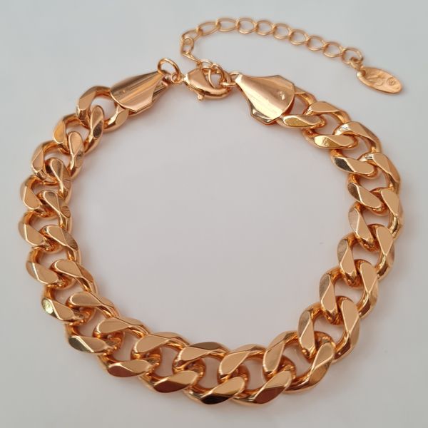 دستبند زنانه زد جی جولری مدل ساده زنجیری*780