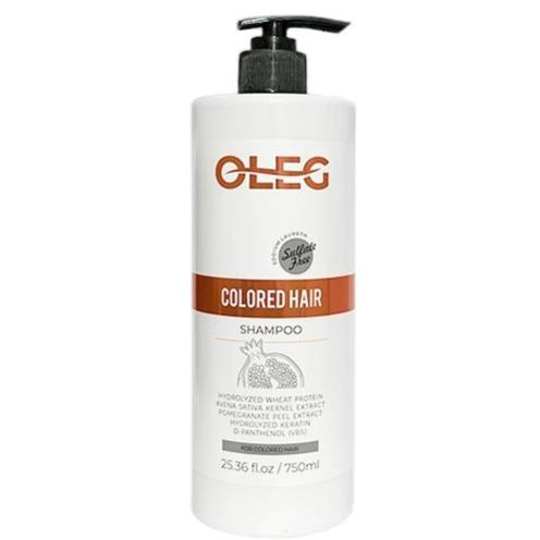 شامپو موهای رنگ شده اولگ حجم 400 میل