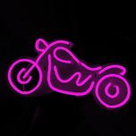چراغ دیواری نئونی طرح موتور سیکلت 002