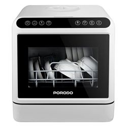 ماشین ظرفشویی رومیزی 4 نفره پرودو مدل PDLFST046WH