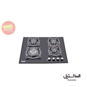 اجاق گاز  4 شعله شیشه ای G402 السا استیل