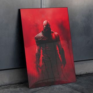 متال پوستر طرح گیم - God of war کد 57