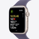 ساعت هوشمند 40 میلی متری اپل مدل SE 3 Aluminum Case با بند سیلیکونی