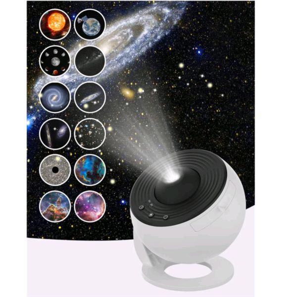 چراغ خواب مدل Galaxy Projector طرح منظومه شمسی