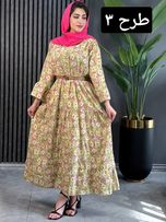 پیراهن نخی هندی کد 1613