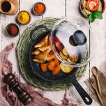 تابه چدن نالینو مدل Enzo سایز 22