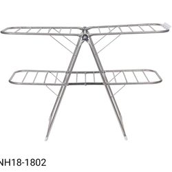 بند رخت نیوهوم مدل استیل میله 19 چهار بال کد NH18-1802