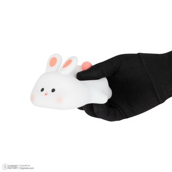 چراغ خواب کودک طرح خرگوش خوابیده مدل k-1153