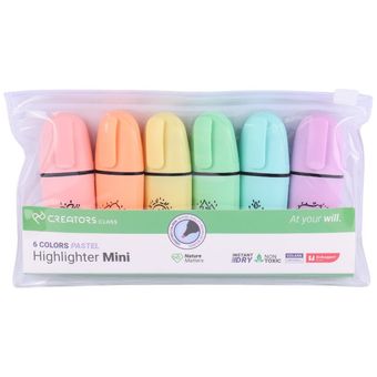 ماژیک علامت گذار کریتورز کلاس مدل Mini-HLP بسته 6 عددی