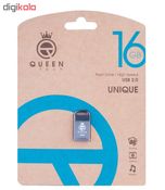 فلش کوئین تک مدل UNIQUE ظرفیت 16 گیگابایت با گارانتی شرکتی