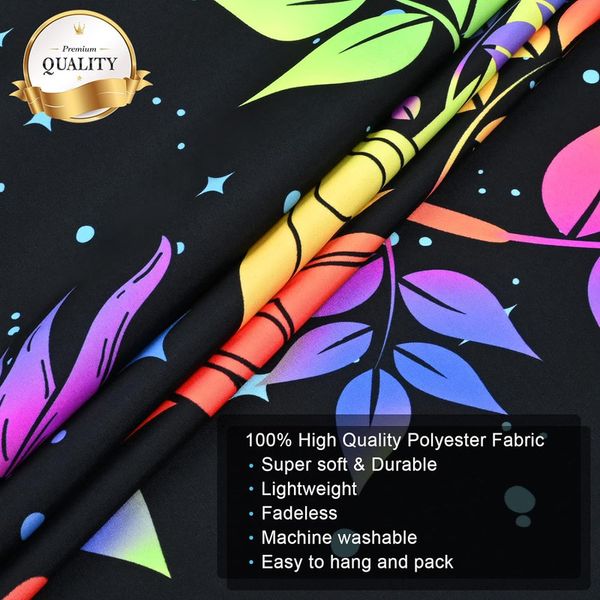 پوستر پارچه ای فیانی مدل بک دراپ بلک لایت کد F109