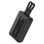 پاوربانک انکر مدل A1681 ظرفیت 20000 میلی آمپر ساعت به همراه کابل لایتنیگ و کابل USB Type-C