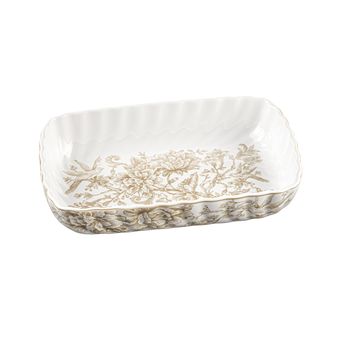 مرغ خوری گلدکیش مستطیل مدل سارینا سایز متوسط کد GK701134-6