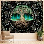 پوستر پارچه ای فیانی مدل بک دراپ درخت زندگی کد F138