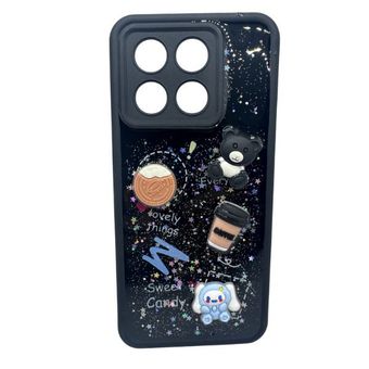 کاور طرح سولید مدل عروسکی رزینی مناسب برای گوشی موبایل شیائومی Poco X6pro