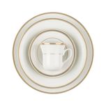 سرویس غذاخوری 108 پارچه چینی زرین ایران مدل سپینود درجه عالی