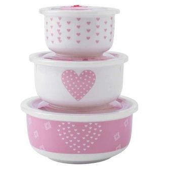 ظرف نگهدارنده مدل قلب کد 1369n 451 بسته سه عددی