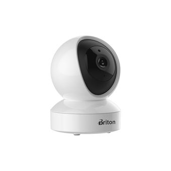 دوربین بی‌سیم تحت شبکه برایتون مدل IOT-72P8/5 با حسگر CMOS، رزولوشن 2 مگاپیکسل، دید در شب، چرخش Pan و Tilt، تشخیص انسان و گریه، 
