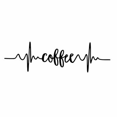 برچسب بدنه خودرو استیک طرح Cofee کد A