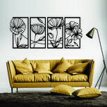 استیکر مدل چهار گل a15