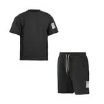 ست تیشرت و شلوارک ورزشی مردانه مدل GS-M-HZ-240103