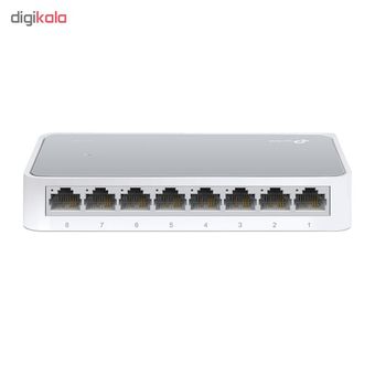 سوییچ 8 پورت تی پی-لینک مدل TL-SF1008D Ver 12.0 10-100