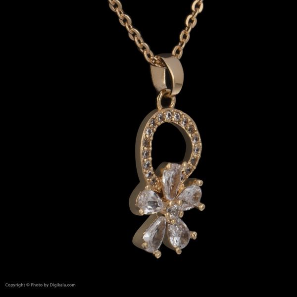گردنبند زنانه مدل رز کد 01