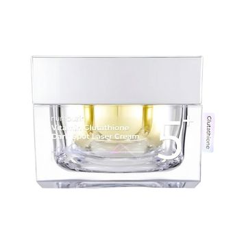 کرم روشن کننده و ضد لک نامبوزین مدل +5 Glutathione  مناسب برای انواع پوست حجم 50 میلی لیتر