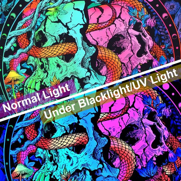 پوستر پارچه ای فیانی مدل بک دراپ بلک لایت کد F114