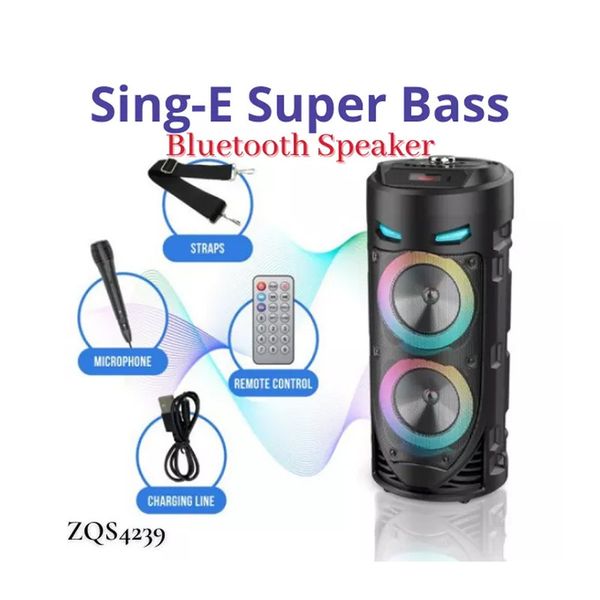 اسپیکر بلوتوثی قابل حمل مدل ZQS4239