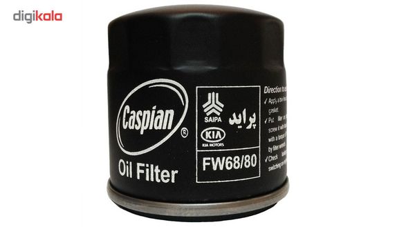 فیلتر روغن خودروی کاسپین مدل FW68/80 مناسب برای پراید 141