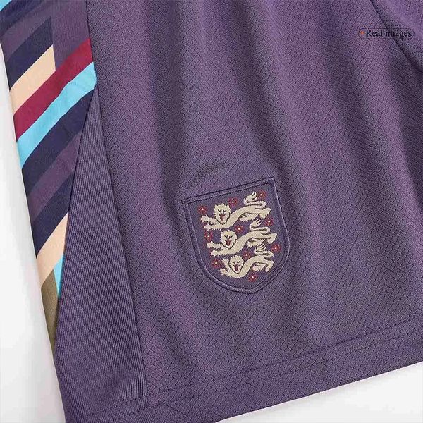 ست تی شرت و شلوارک ورزشی پسرانه مدل Away 2024