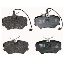 لنت ترمز جلو تکستار مدل 16201007 مناسب برای پژو 405