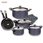 سرویس پخت و پز 10 پارچه زرساب مدل گرانیتا