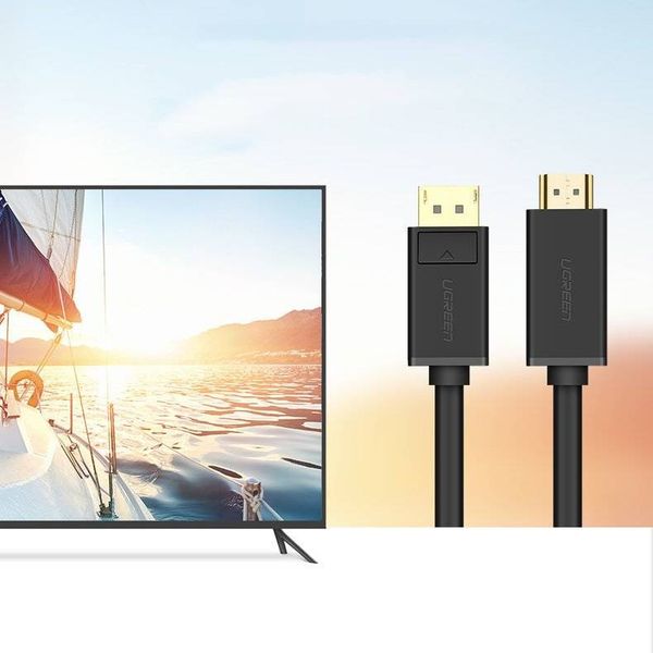 کابل تبدیل DisplayPort به HDMI یوگرین مدل DP101-10238 طول 2 متر
