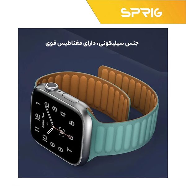 بند مگنتیک لوپ | مناسب اپل واچ 42 / 44 میلیمتر | شیک، راحت، ضد حساسیت
