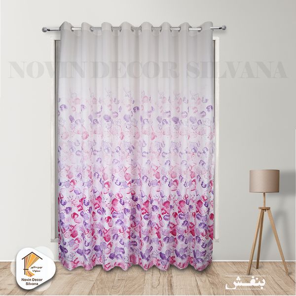 پرده نوین دکور سیلوانا مدل آرانتیس سایز 280 × 300 سانتی متر