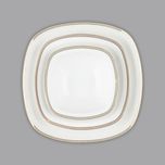 سرویس غذاخوری 27 پارچه 6 نفر چینی زرین ایران مدل کواترو ریوا درجه عالی