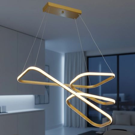 لوستر آویز مدرن شاهان مدل TUDELI.RECTANGLE