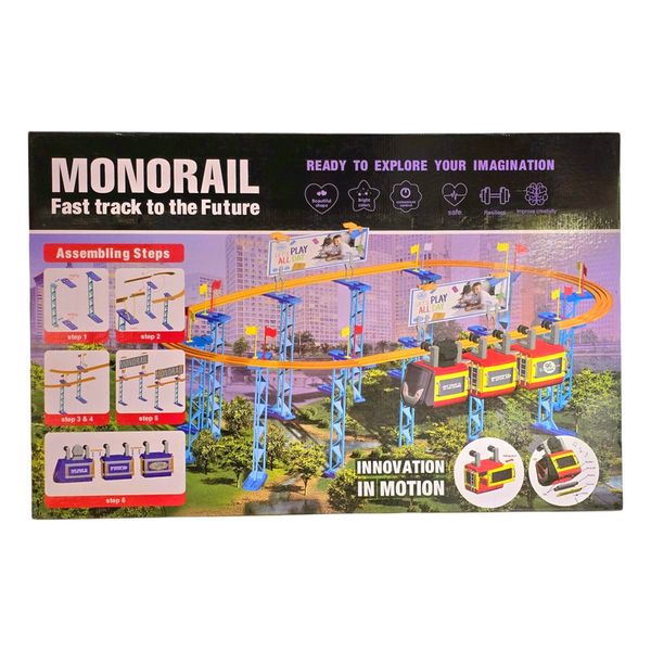 قطار بازی مدل مونوریل کد MO861942