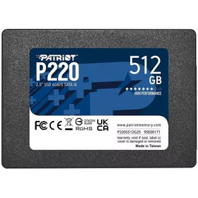 حافظه اس اس دی اینترنال پتریوت مدل P220 ظرفیت 512 گیگابایت