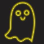 چراغ نئونی دیواری طرح روح خندان 