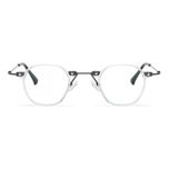 فریم عینک طبی چند ضلعی مدل TJ858C26P81 مناسب برای صورت گرد و بیضی