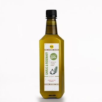 روغن سیر ورزماری نیم لیتری