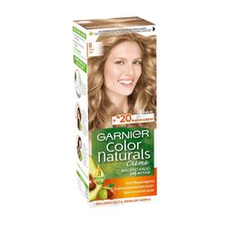 کیت رنگ موی گارنیر شماره 8 رنگ بلوند روشن GARNIER COLOR NATURALS