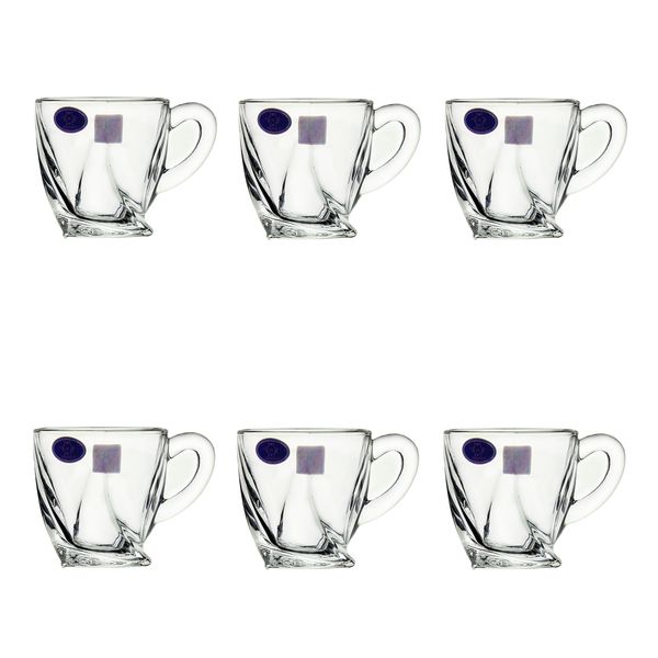 فنجان مدل کوادروم بسته 6 عددی 